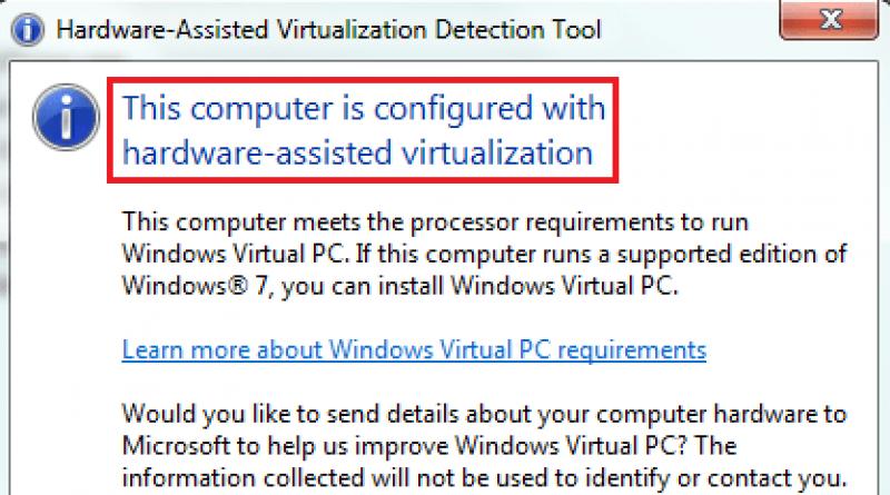 Как делается установка Microsoft Virtual PC на компьютер?